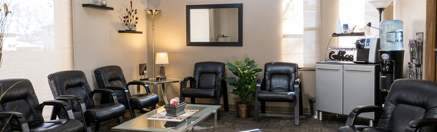 The Hampden Dental Care waiting room
